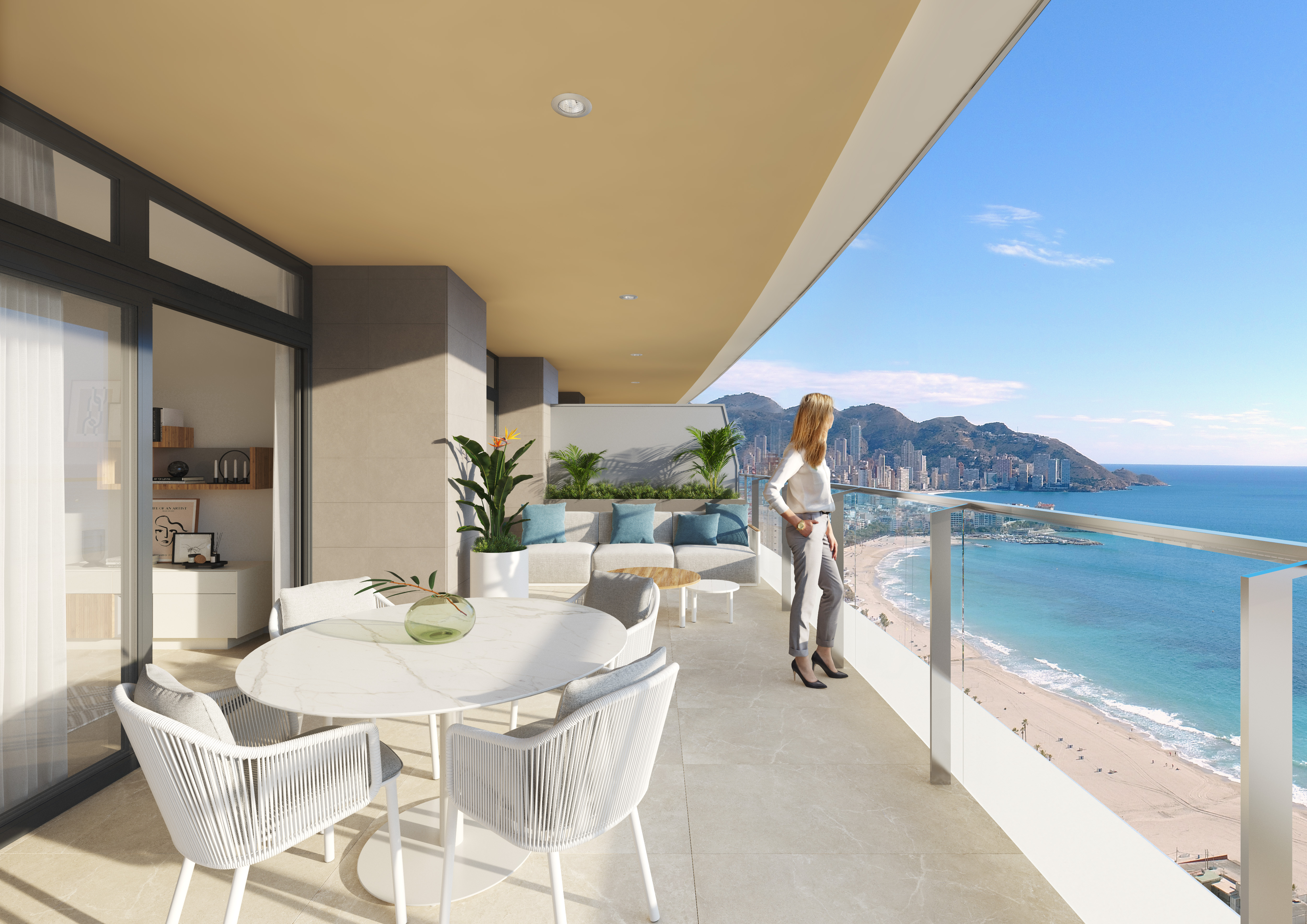 Appartements neufs avec vue sur la mer à Benidorm - TM Grupo Inmobiliario