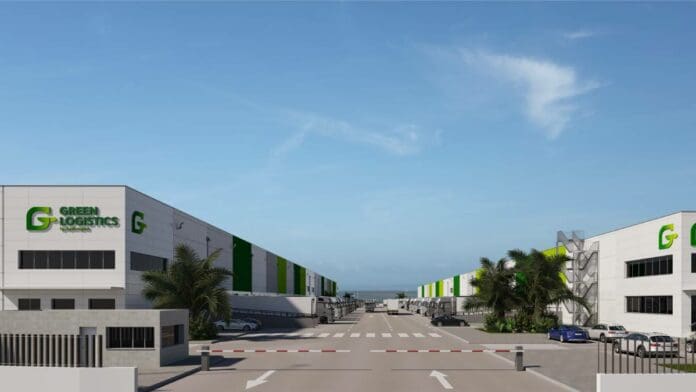Le centre logistique AQ Acentor s'étendra sur plus de 73 000 mètres carrés et devrait être achevé au deuxième trimestre 2024.