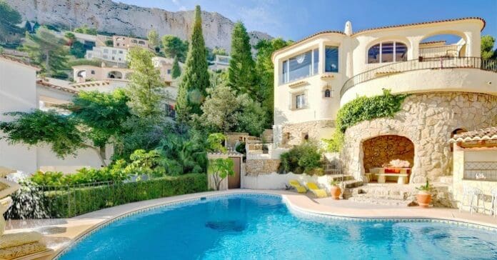 Propriété à vendre à Calpe, Alicante. C'est l'une des zones les plus demandées par les étrangers.