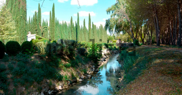 Vistas al río colindante