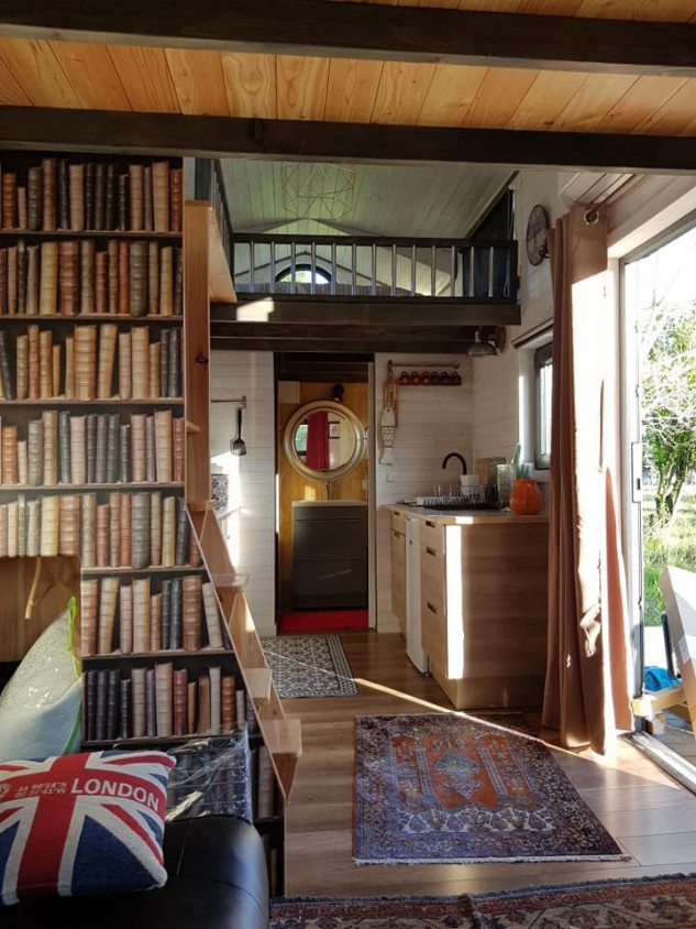 El interior está pensado para aprovechar el espacio al máximo. / Solidbud