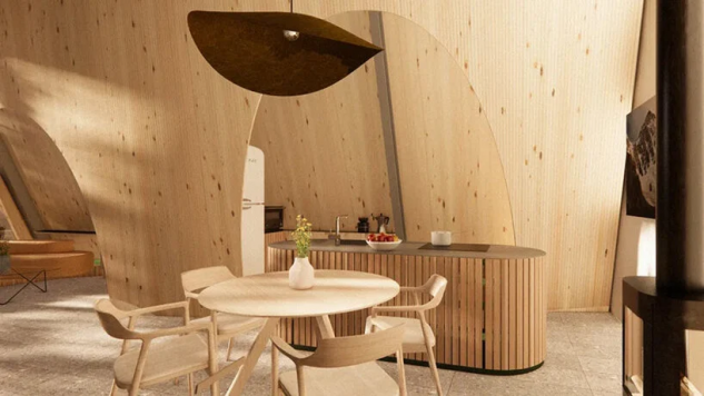 El interior tiene unos 50 m2