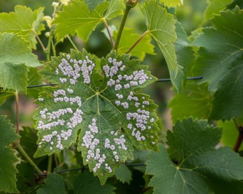 La première tache de mildiou officiellement confirmée cette saison en La Rioja apparaît dans un vignoble de San Asensio.