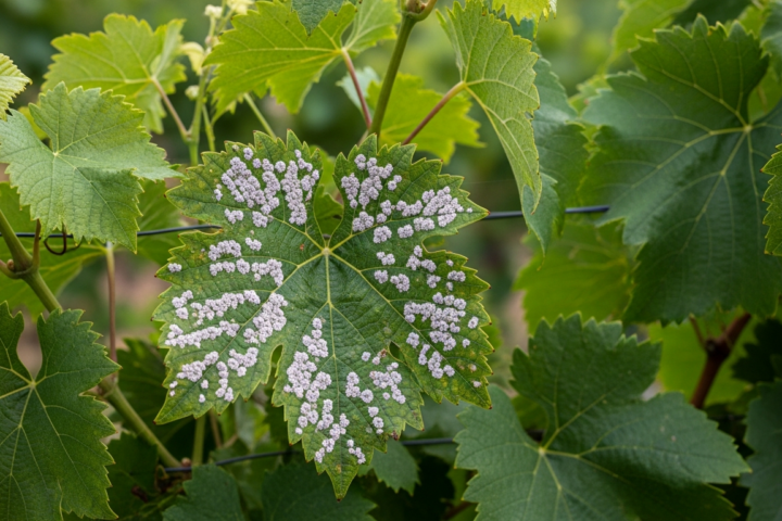 La première tache de mildiou officiellement confirmée cette saison en La Rioja apparaît dans un vignoble de San Asensio.