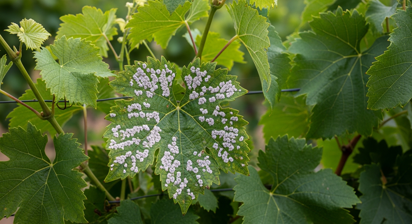 La première tache de mildiou officiellement confirmée cette saison en La Rioja apparaît dans un vignoble de San Asensio.