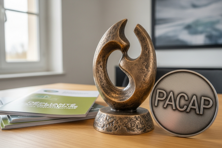 Caspe reçoit le prix national PACAP pour son projet communautaire de participation à la santé.