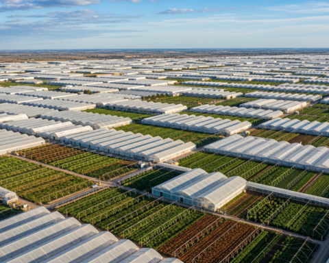Almería dépasse les 4 400 hectares de serres écologiques dans l'essor andalou de la production bio.