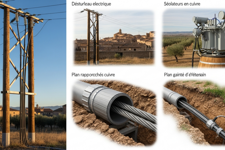 Endesa finalise un investissement de 192 000 euros pour améliorer la qualité du réseau électrique de 2 500 clients à Ricla et La Almunia.