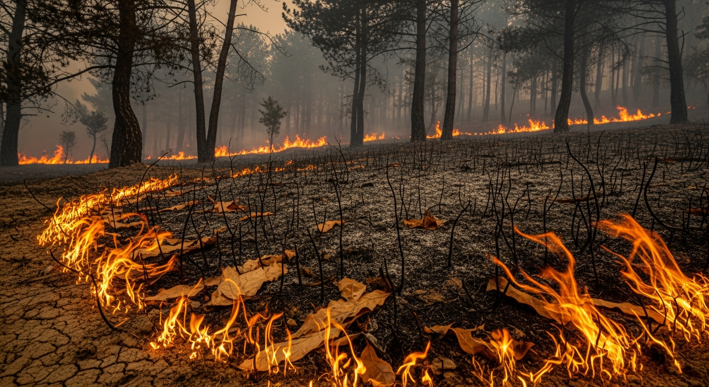 La Principauté des Asturies enregistre un risque élevé d'incendie de forêt dans plusieurs communes.