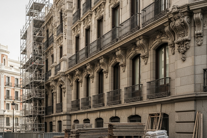 Ardian et Lamar rachètent un immeuble historique à Merlin pour lancer un projet résidentiel de luxe à Madrid.