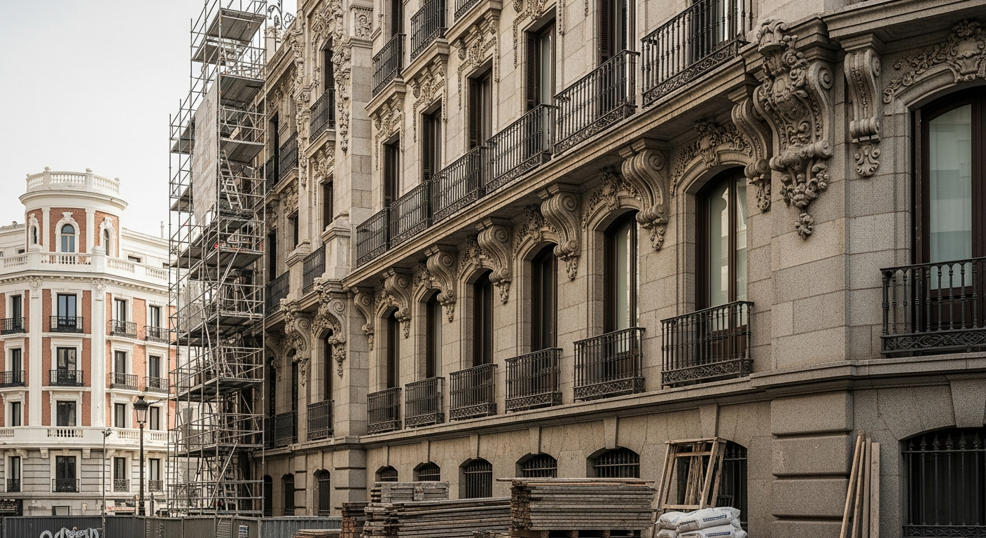 Ardian et Lamar rachètent un immeuble historique à Merlin pour lancer un projet résidentiel de luxe à Madrid.