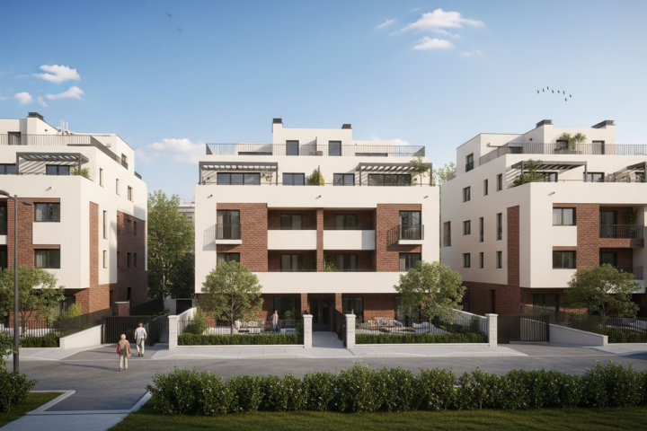 Metrovacesa lance un nouveau programme de 115 logements dans le quartier de Los Cerros, au sud-est de Madrid.