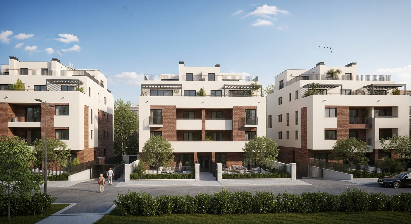Metrovacesa lance un nouveau programme de 115 logements dans le quartier de Los Cerros, au sud-est de Madrid.