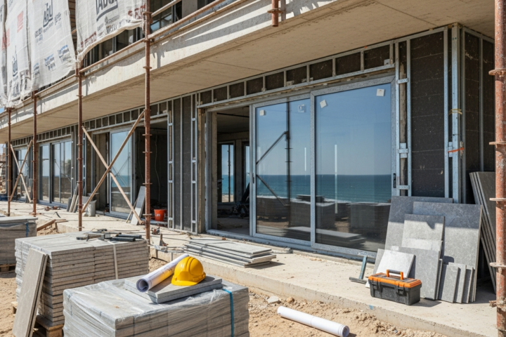 Le groupe ABU lance la vente de la résidence Gavia en première ligne de plage à Conil.