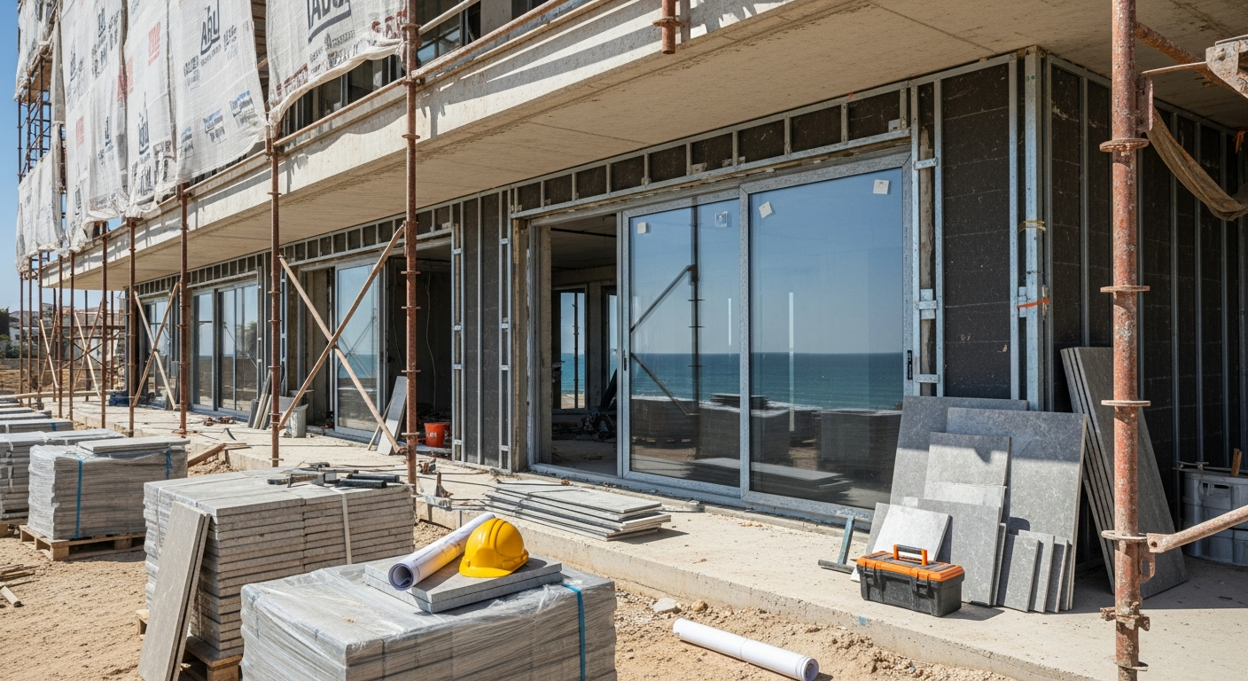 Le groupe ABU lance la vente de la résidence Gavia en première ligne de plage à Conil.