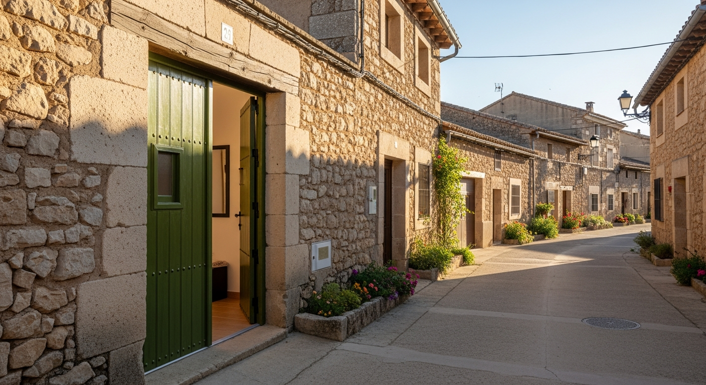 Un "Idealista" pour les zones dépeuplées de Castilla-La Mancha : des logements vacants réhabilités, et ça marche.