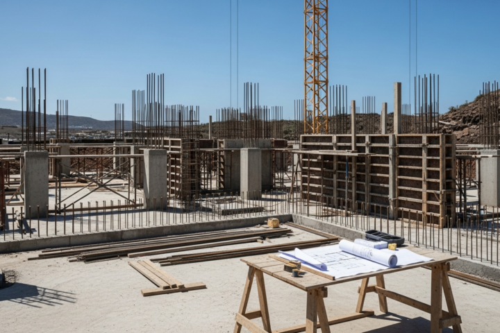 Canarias avance avec le secteur de la construction dans son nouveau Plan Logement.