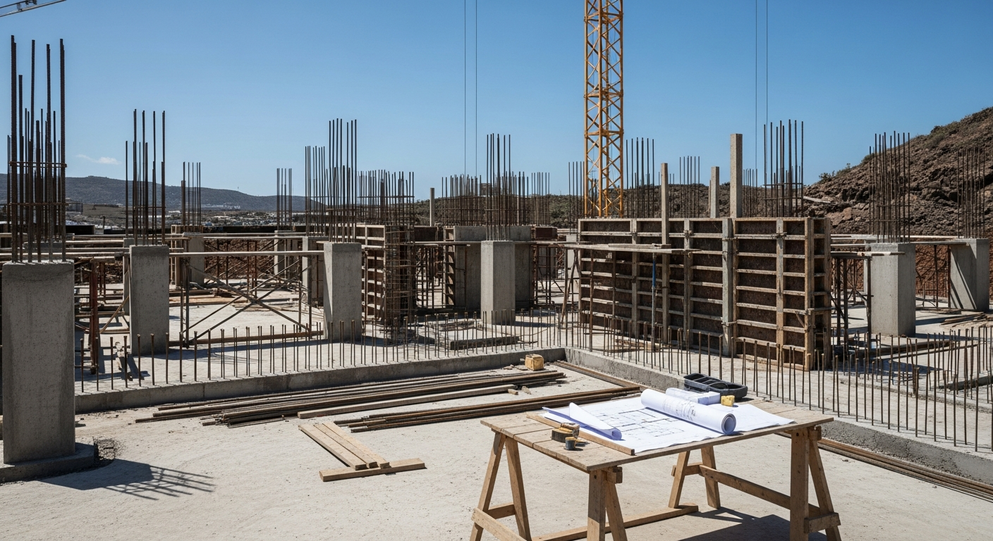 Canarias avance avec le secteur de la construction dans son nouveau Plan Logement.