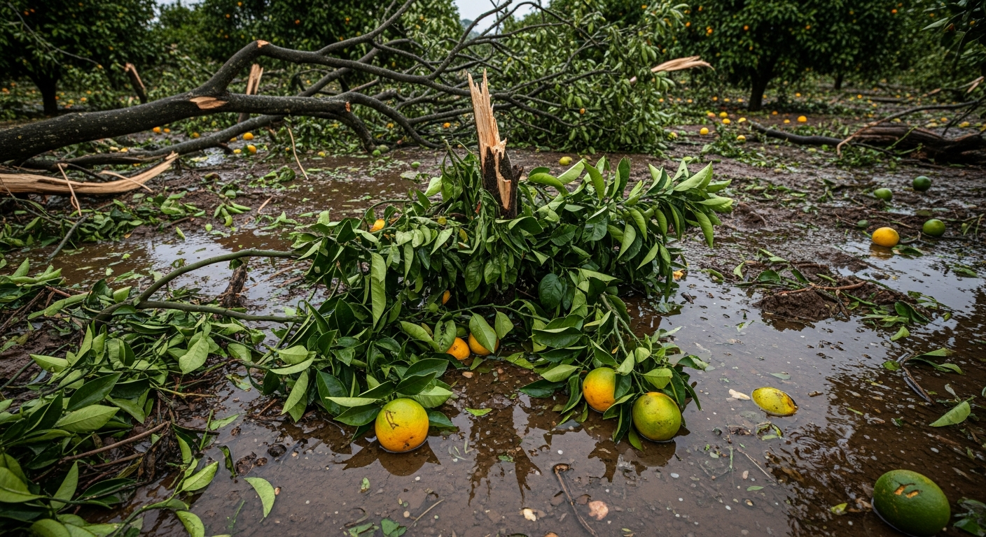 4,8 millions d'euros pour 874 producteurs victimes des tempêtes en Espagne