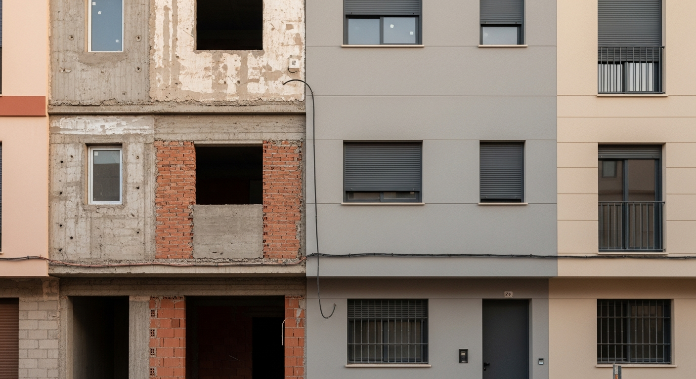 L'Ayuntamiento de Séville défend sa gestion de la réhabilitation de 144 logements à Los Pajaritos.