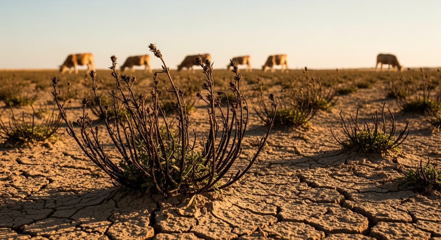 Le conseiller Aierdi confronte le secteur de l'élevage à l'impact climatique observé sur les pâturages en Navarre.