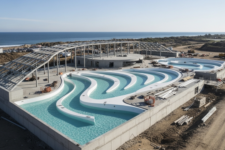 40 millions d'euros : la Cantabrie va construire une piscine à vagues pour le surf.
