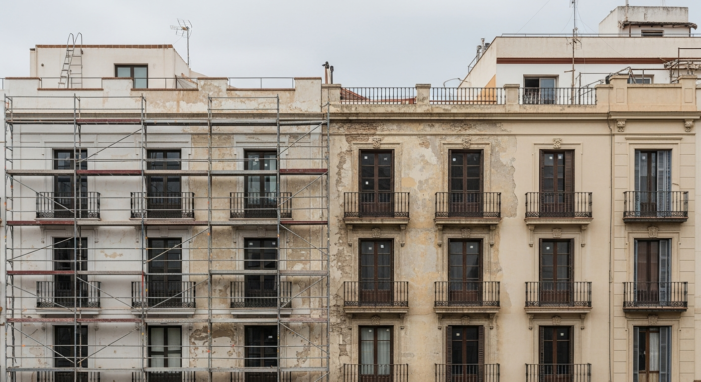 Málaga transforme trois bâtiments abandonnés en logements sociaux