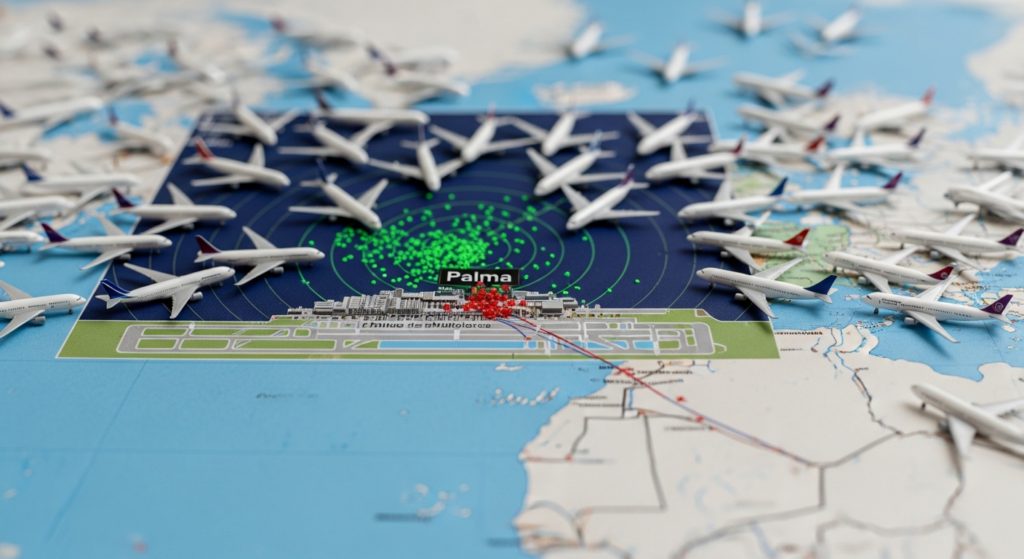 Eurocontrol désigne Palma comme principal point de congestion aéroportuaire en août