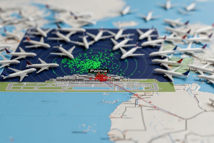 Eurocontrol désigne Palma comme principal point de congestion aéroportuaire en août