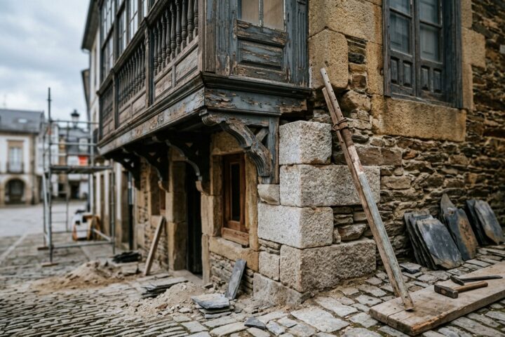 900.000 euros pour couronner la Plaza de España rénovée de Ribadeo en réhabilitant la Casa Maseda, datant de 1880.
