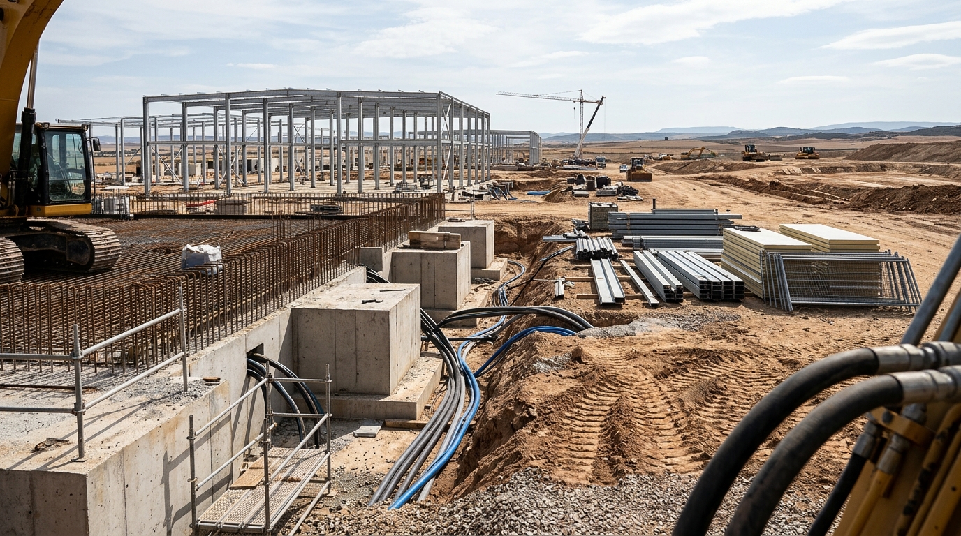 San Mateo de Gállego (Saragosse) : un campus de centres de données de 122,1 hectares remplace le projet Vantage.